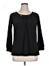 AK Anne Klein Black 3/4 Sleeve Blouse Size XL - photo 1