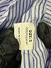 Assorted Brands 100% Polyester Stripes Blue Long Sleeve Blouse Size S - photo 8