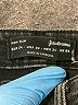 Stradivarius Chevron-herringbone Gray Jeans Size 2 - photo 7