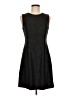 DKNY Tweed Black Cocktail Dress Size 6 - photo 1