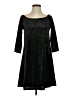 BLVD Solid Black Casual Dress Size S - photo 1