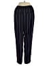 By Anthropologie 100% Polyester Stripes Black Dress Pants Size XS - photo 2