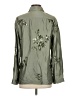 Zara Floral Green Long Sleeve Blouse Size XS - photo 2