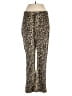 J.Crew Animal Print Gold Casual Pants Size 27 waist - photo 1