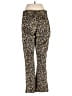 J.Crew Animal Print Gold Casual Pants Size 27 waist - photo 2