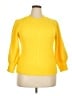 Halogen Yellow Pullover Sweater Size XL - photo 1