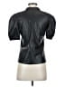 Steve Madden 100% Polyurethane Black Short Sleeve Blouse Size XS - photo 2