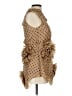 Trish Scully Polka Dots Tan Cocktail Dress Size 12 - photo 4