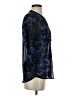 Gap Outlet 100% Recycled Polyester Blue 3/4 Sleeve Blouse Size XS - photo 4