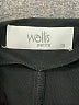 Wallis 100% Viscose Black Short Sleeve Blouse Size 18 (petite) - photo 4