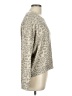 Sundry Animal Print Gray Pullover Sweater Size Lg (3) - photo 4