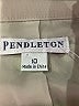 Pendleton 100% Polyester Tan Blazer Size 10 - photo 6