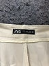 Zara Solid Ivory Casual Pants Size S - photo 6