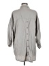 Suzy D 100% Viscose Gray 3/4 Sleeve Button-Down Shirt Size Med - Lg - photo 2