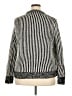 Elizabeth and James Stripes Silver Pullover Sweater Size XL - photo 2