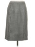 Brooks Brothers 346 Houndstooth Gray Formal Skirt Size 2 - photo 2