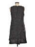 Ann Taylor LOFT Tweed Gray Casual Dress Size M - photo 2