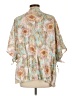 Haute Hippie Teal Kimono Size L - photo 2