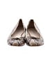 Burberry Animal Print Brown Tan Embossed Flats Size EU 39 1/2 - photo 2