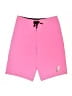 Hurley Solid Pink Board Shorts Size 28 waist - photo 1