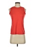 Asics 100% Polyester Red Sleeveless T-Shirt Size S - photo 1