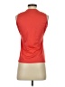 Asics 100% Polyester Red Sleeveless T-Shirt Size S - photo 2