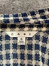 CAbi Houndstooth Blue Long Sleeve Button-Down Shirt Size S - photo 7
