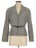 Doncaster Collection Chevron-herringbone Gray Jacket Size 8 - photo 1