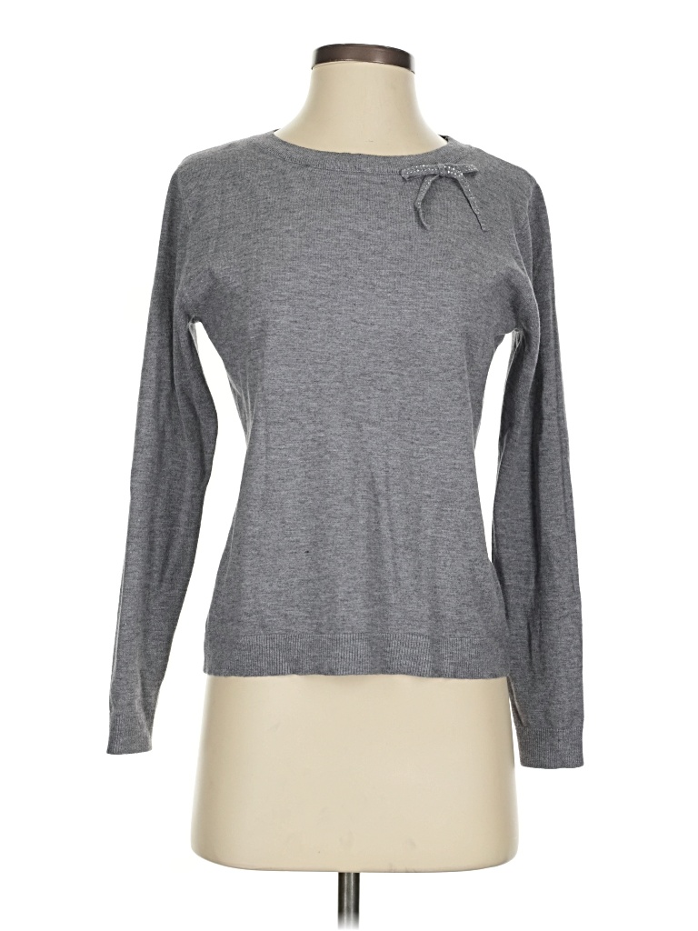 Pre-owned Assorted Brands Pullover Sweater In Gray