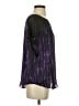 Vince Camuto 100% Polyester Purple Short Sleeve Blouse Size XS - photo 4