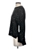 Calvin Klein Metallic Black Pullover Sweater Size XS - photo 5