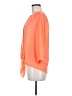Peter Nygard 100% Polyester Orange 3/4 Sleeve Blouse Size 6 - photo 5
