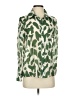 Jubylee Print Green Long Sleeve Blouse Size Sm - Med - photo 1