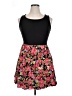 Forever 21 Plus Floral Black Casual Dress Size XL Plus - photo 1