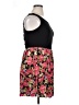 Forever 21 Plus Floral Black Casual Dress Size XL Plus - photo 4