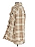 Love Tree 100% Polyester Plaid Tan Coat Size S - photo 5
