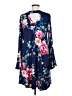 Oddi Floral Blue Casual Dress Size M - photo 2