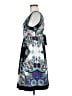 ECI Paisley Blue Cocktail Dress Size 6 - photo 5