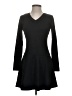 Unbranded Solid Black Casual Dress Size S - photo 1