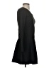 Unbranded Solid Black Casual Dress Size S - photo 4