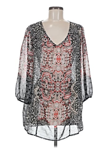 Valerie Stevens 3/4 Sleeve Blouse (view 1)