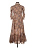 byTiMo Paisley Brown Casual Dress Size XS - photo 1