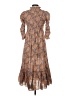 byTiMo Paisley Brown Casual Dress Size XS - photo 2
