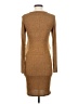 La Clef Brown Casual Dress Size XS - photo 2