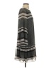 Max Studio 100% Polyester Checkered-gingham Gray Casual Dress Size S - photo 4