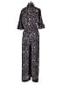 Rebecca Taylor 100% Silk Paisley Blue Jumpsuit Size 00 - photo 2