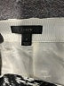 J.Crew 100% Polyester Graphic Black Casual Skirt Size 2 - photo 4