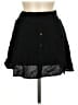 SO 100% Rayon Solid Black Casual Skirt Size M - photo 1