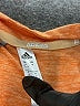 Adidas 100% Polyester Orange Short Sleeve Polo Size M - photo 7