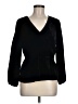 J.Crew Black Long Sleeve Blouse Size 6 - photo 1